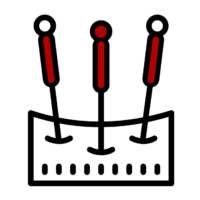 מחטים תת עוריות בודדות